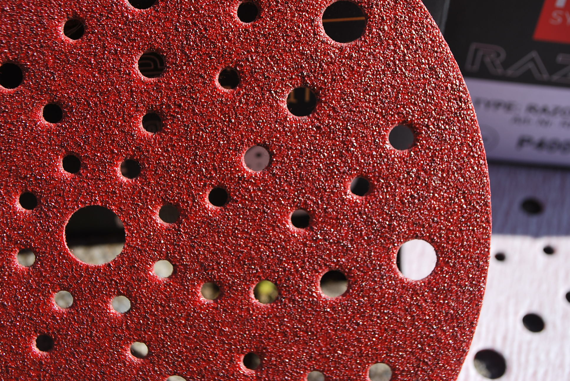 CarSystem RAZOR FLOW Ø 150 mm Multihole P120 (50 Stk/Pck)