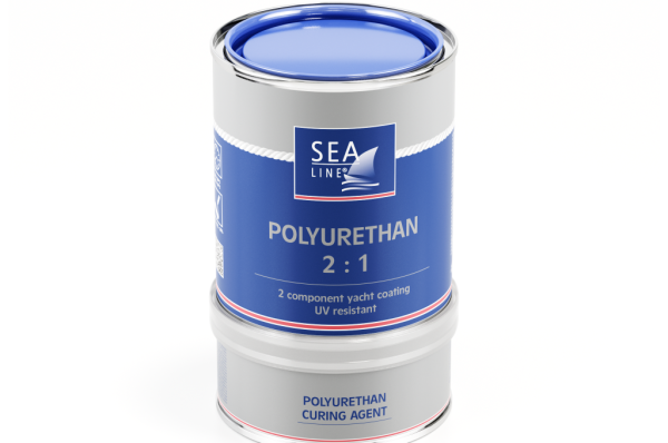 Kopie von Sea-Line 2K PU Bootslack 0,75 Liter WEISS 9010 Polyurethan hochglänzend