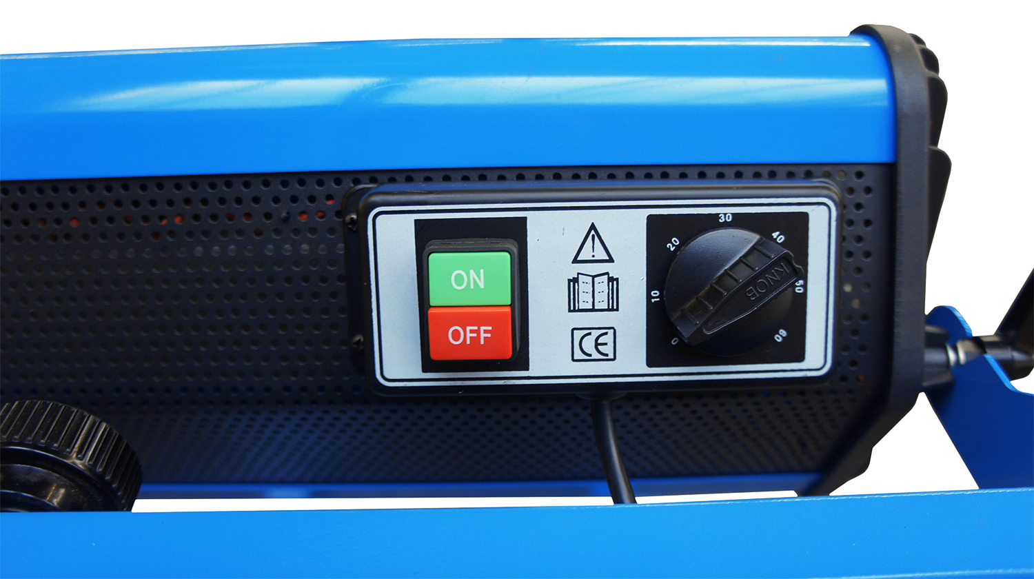 Trommelberg Mobiler Infrarotsgtrahler IR Strahler und Lacktrockner 2  x 1000 W