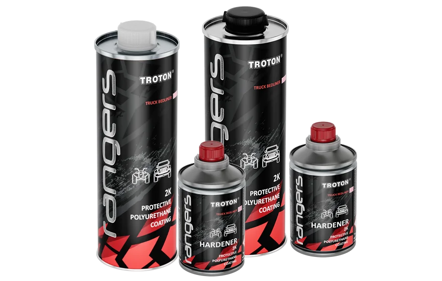 Rangers 2K Pick Up Transportflächenschutz TRANSPARENT Fahrzeugbeschichtung  Ladefläche 1kg