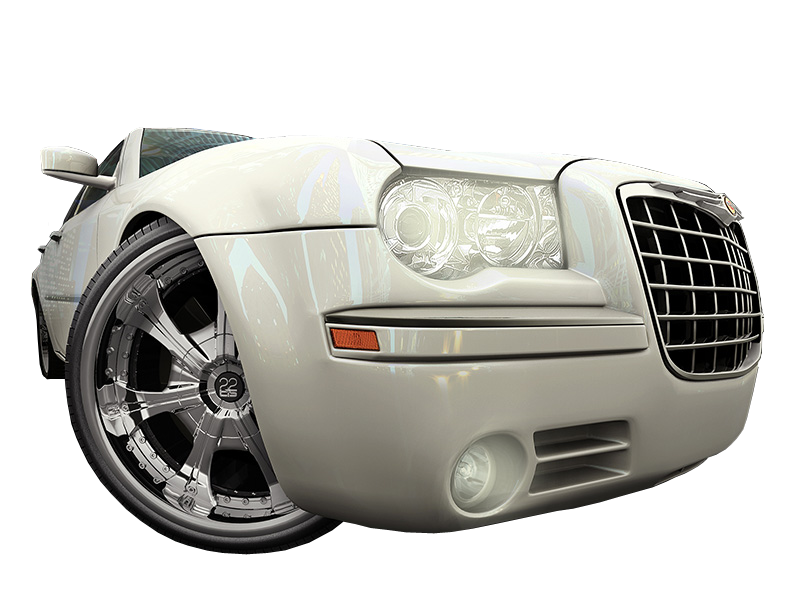 1,5 Litri Set 2 K Acrilico vernice per auto RAL 9010 Bianco puro lucido