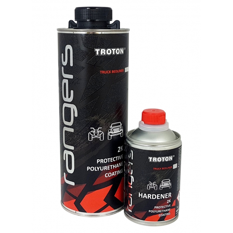 Rangers 2K Pick Up Transportflächenschutz TRANSPARENT Fahrzeugbeschichtung  Ladefläche 1kg