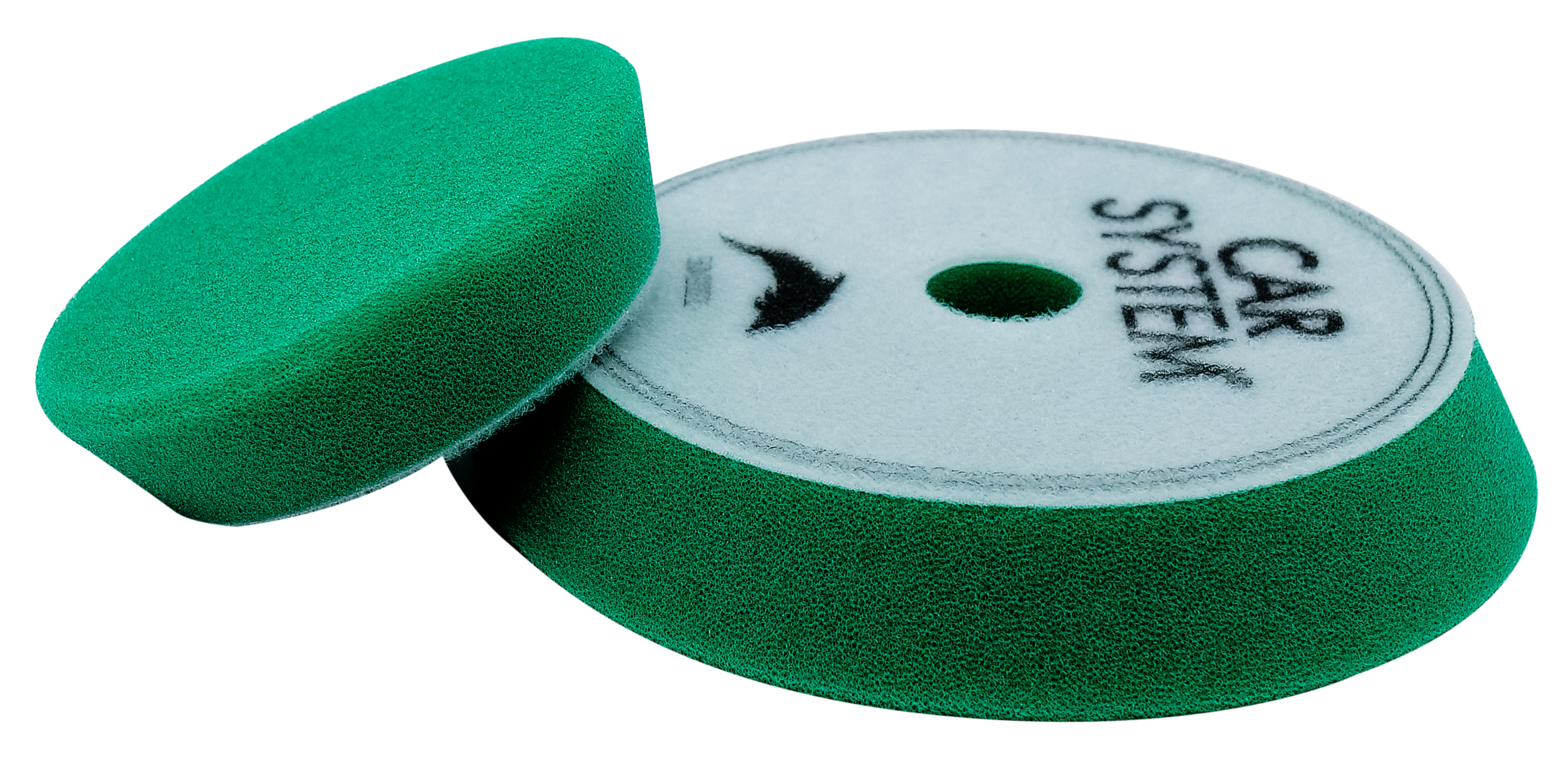 CarSystem Polish Foam Green HART Polier Pad 145 mm