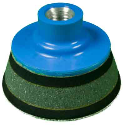 Stützteller Ø 76 mm, Sandwich medium, Klettverschluß, weich beweglich