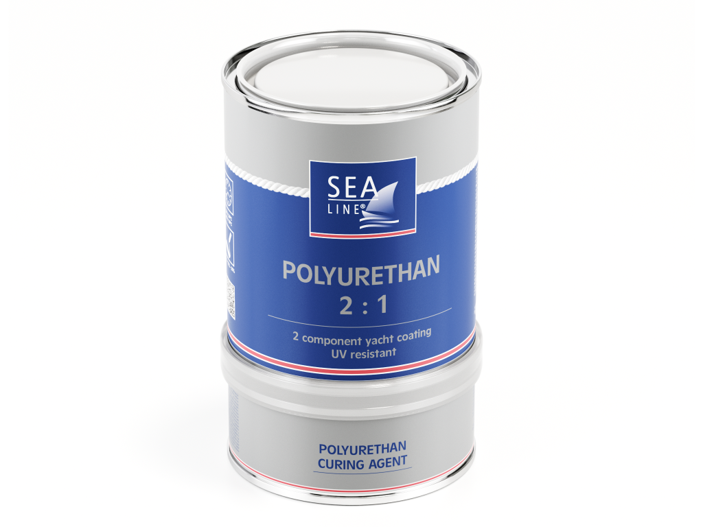 SEA-LINE® POLIURETANO top coat 0.75L PU barca vernice bianca 9010 lucido